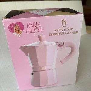 Paris Hilton Pink Espresso Maker